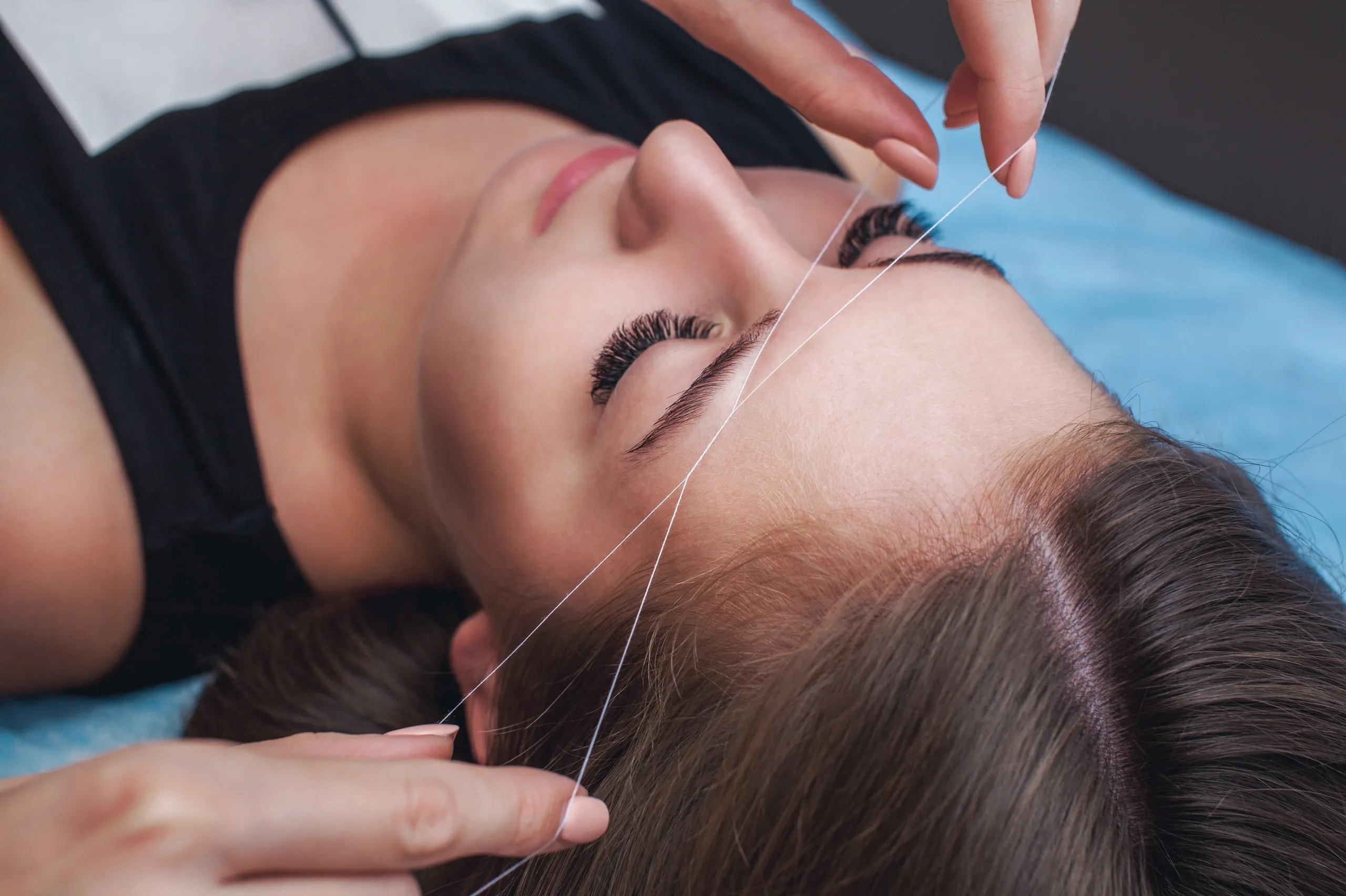 Forehead Threading