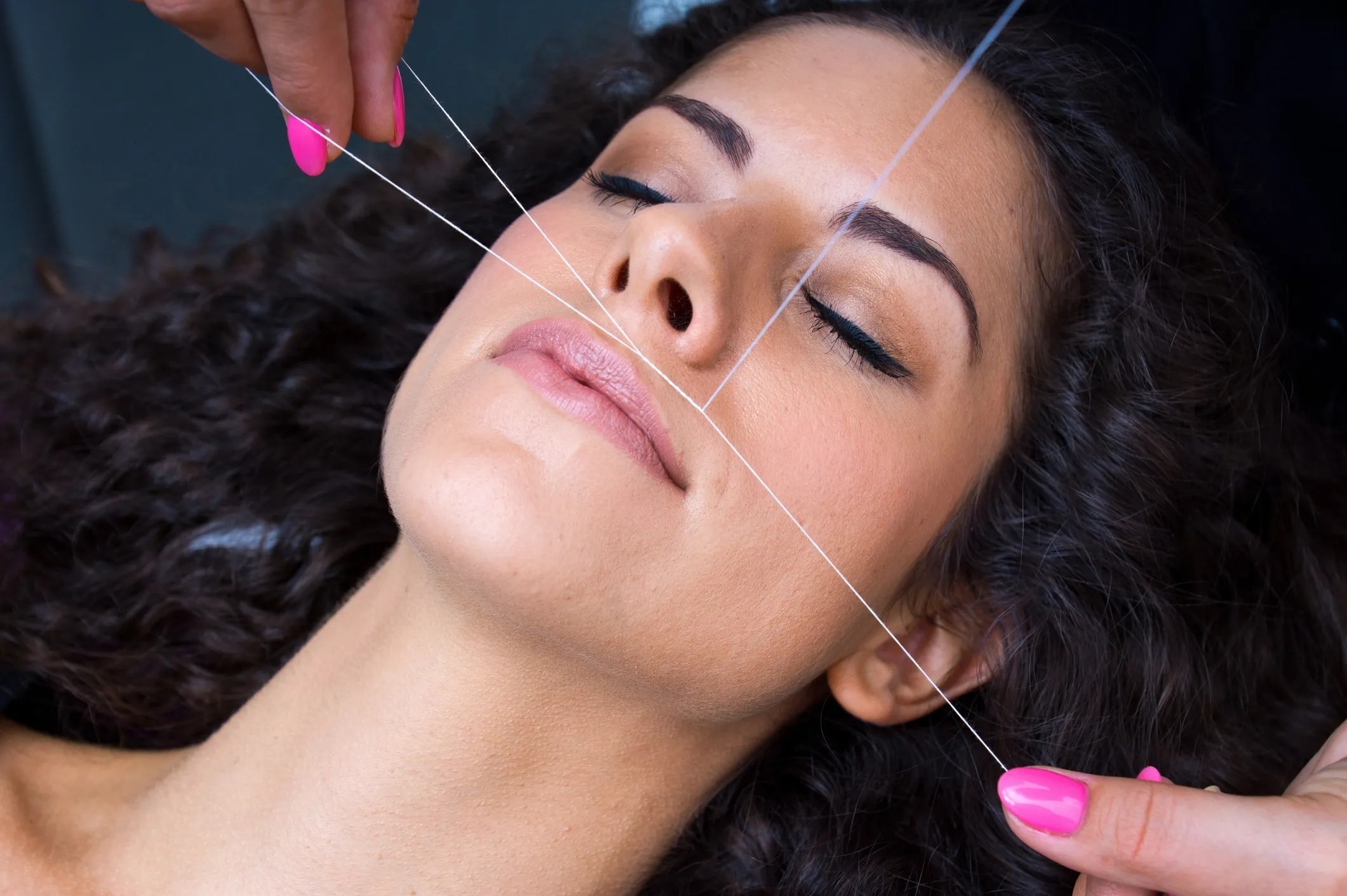 Upper Lip Threading
